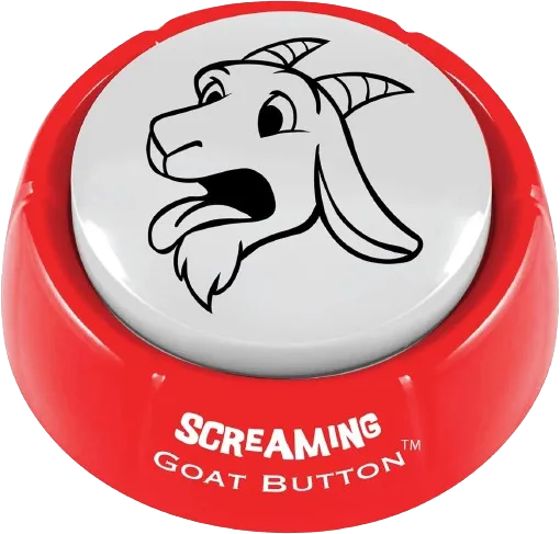 Screaming Goat Button